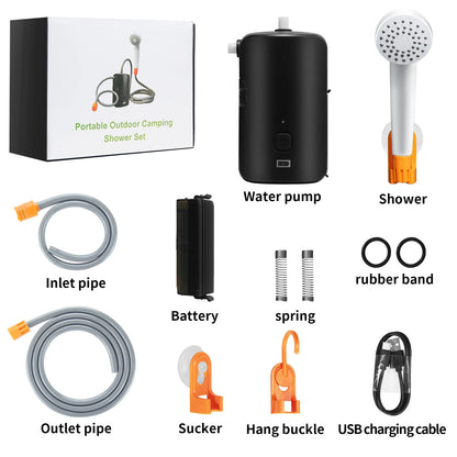 Portable Camping Shower Electric Pump