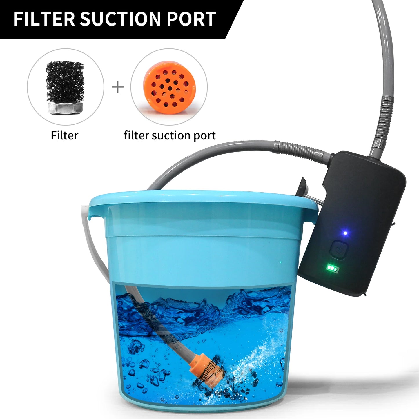 Portable Camping Shower Electric Pump