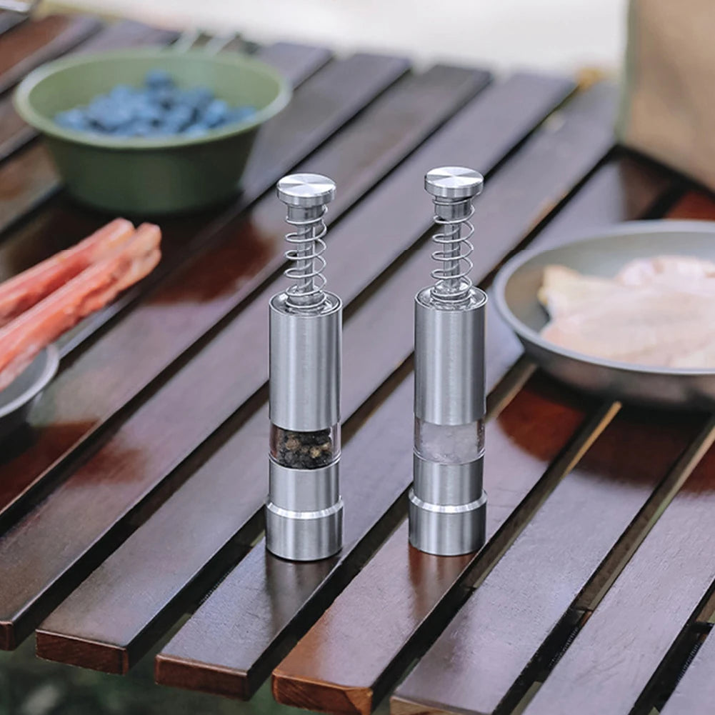 Hidden Hike Single Hand Mini Salt Pepper Grinder Manual